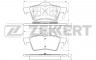 Колодки тормозные, задние Renault Espace IV, Megane II, Laguna II, Latitude (арт. BS1474)